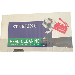 Sterling VCR Video Head Cleaner New!
